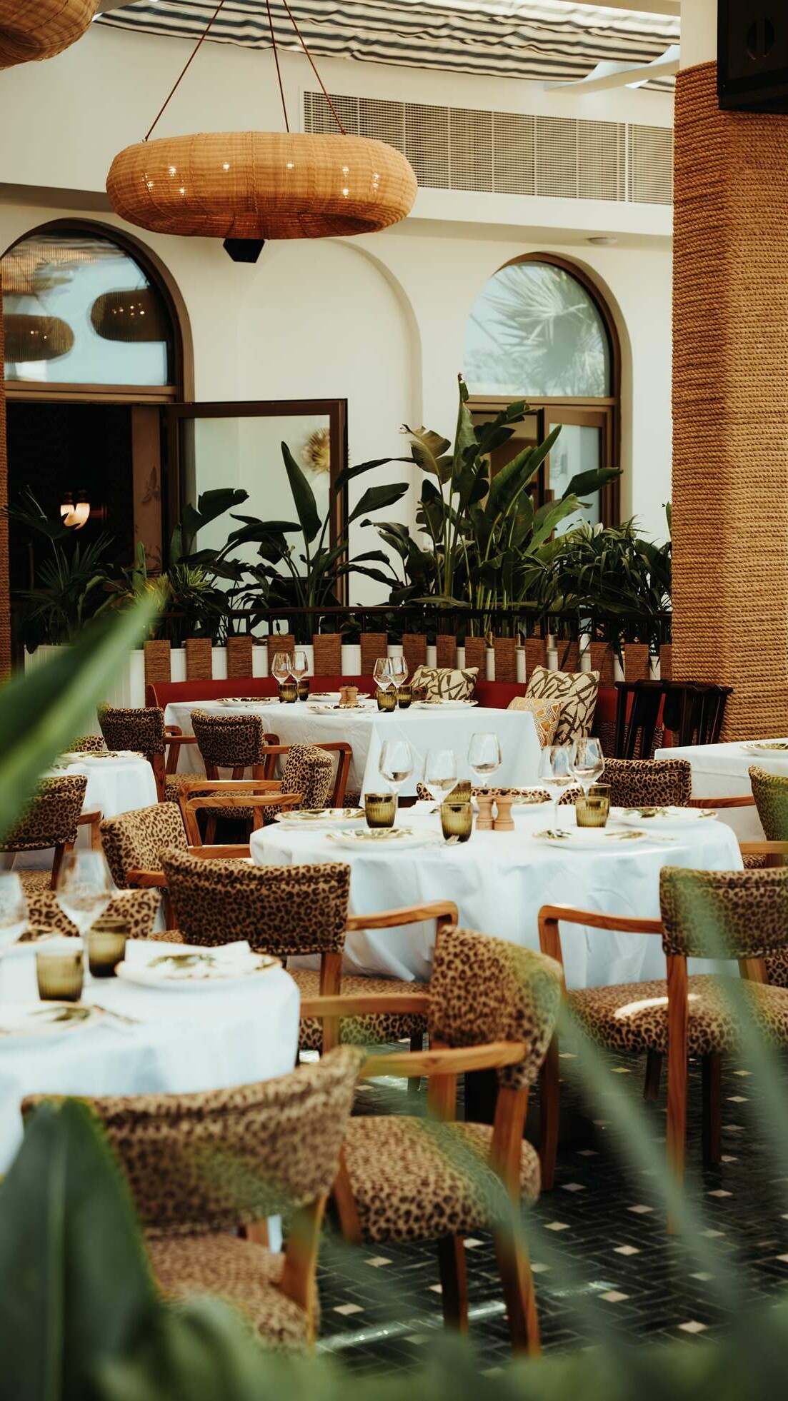 restaurant dubai african queen interior