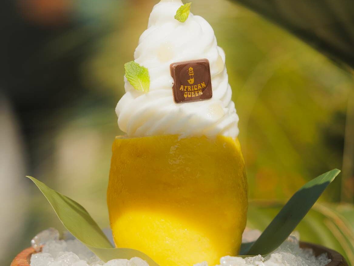 lemon signature cocktail african queen dessert