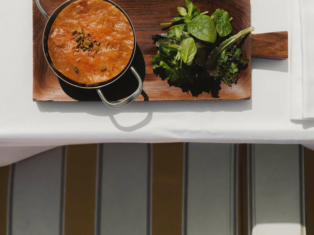 souffle feuillete pistachio salad-african queen saint tropez